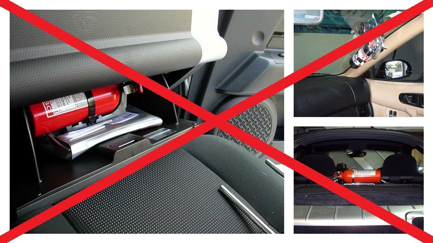 Những lưu ý quan trọng khi sử dụng bình chữa cháy trên xe ô tô ...